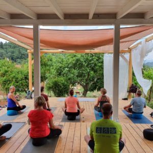 Yoga auf Korfu im Bergdorf Yoga Shala 2